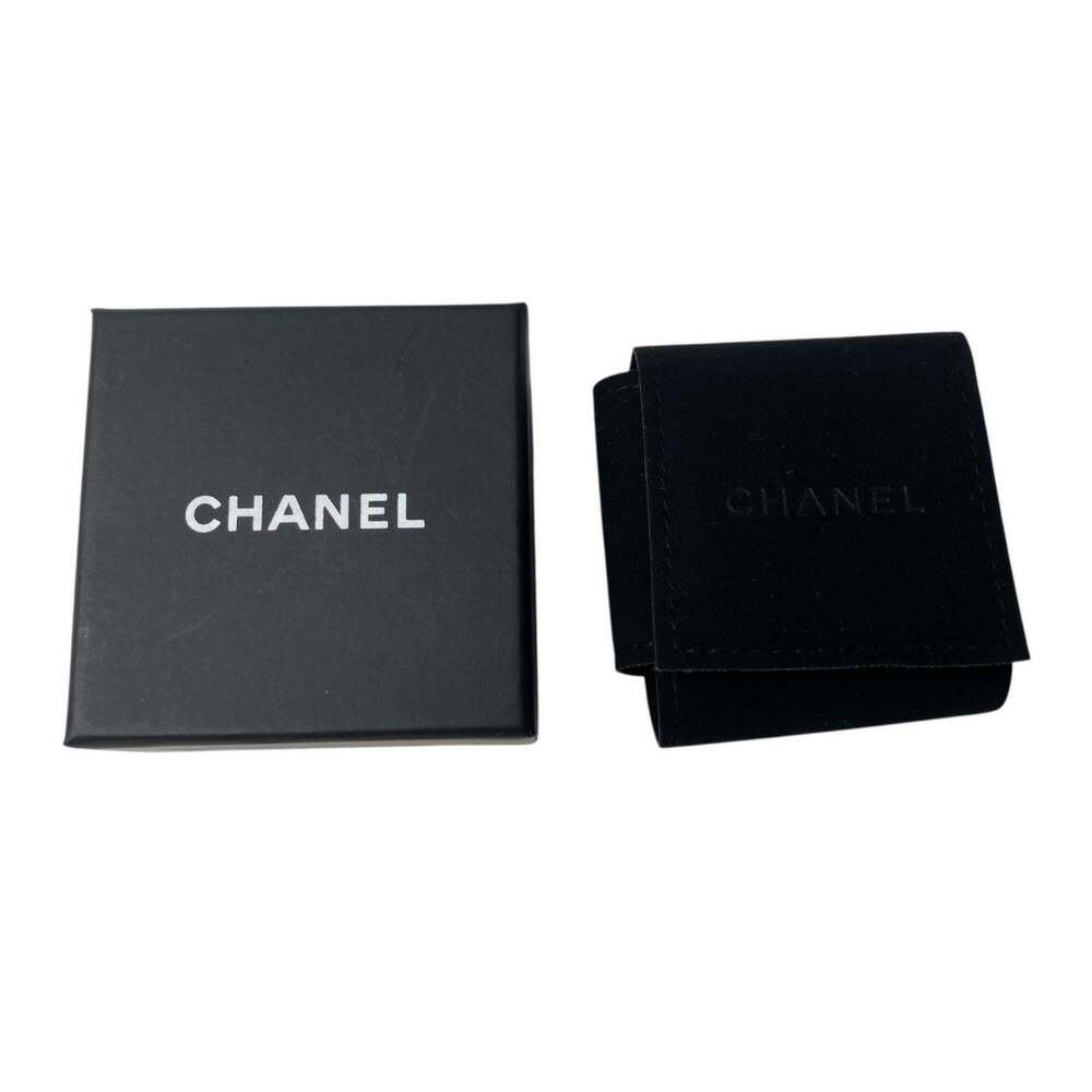 CHANEL Black Logo Earrings - Picture 6 of 6